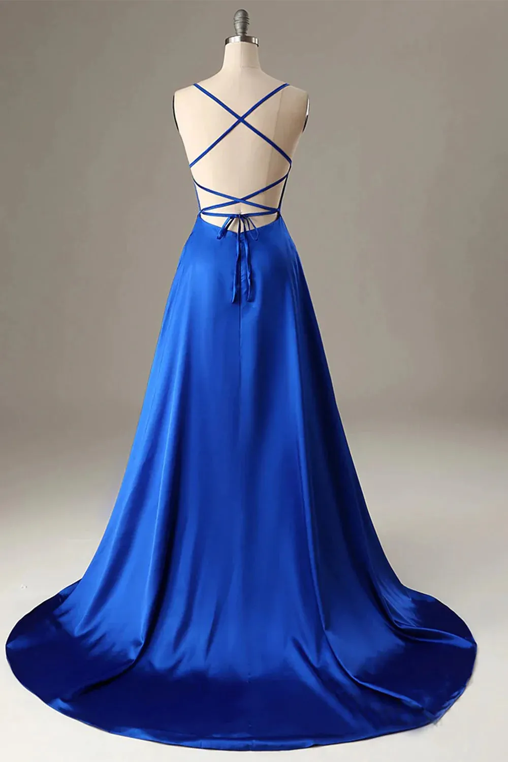 Sexy Simple Emerald Green Prom Dresses Long Evening Dress with Slit
