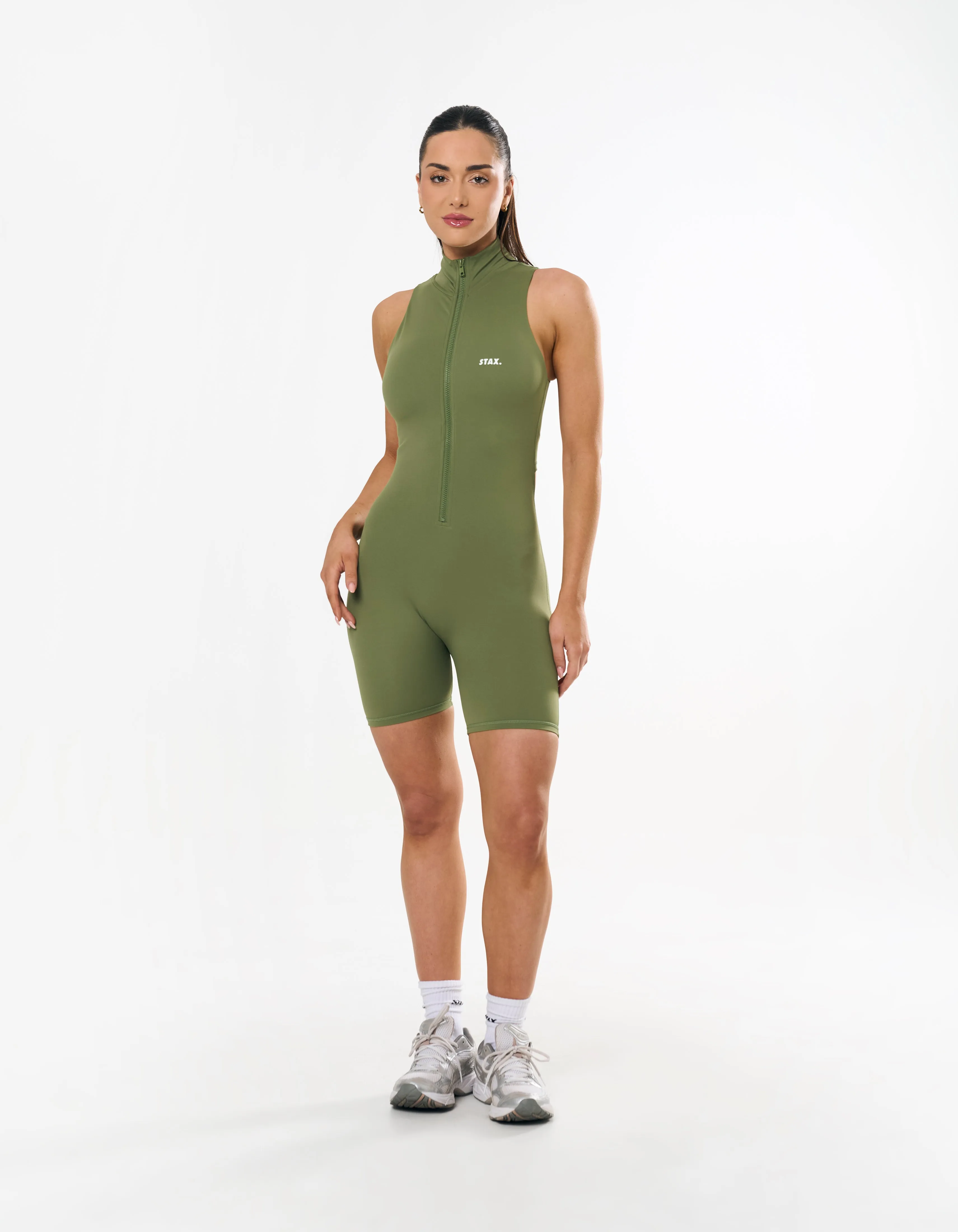 Short Leg Bodysuit NANDEX ™ - Khaki