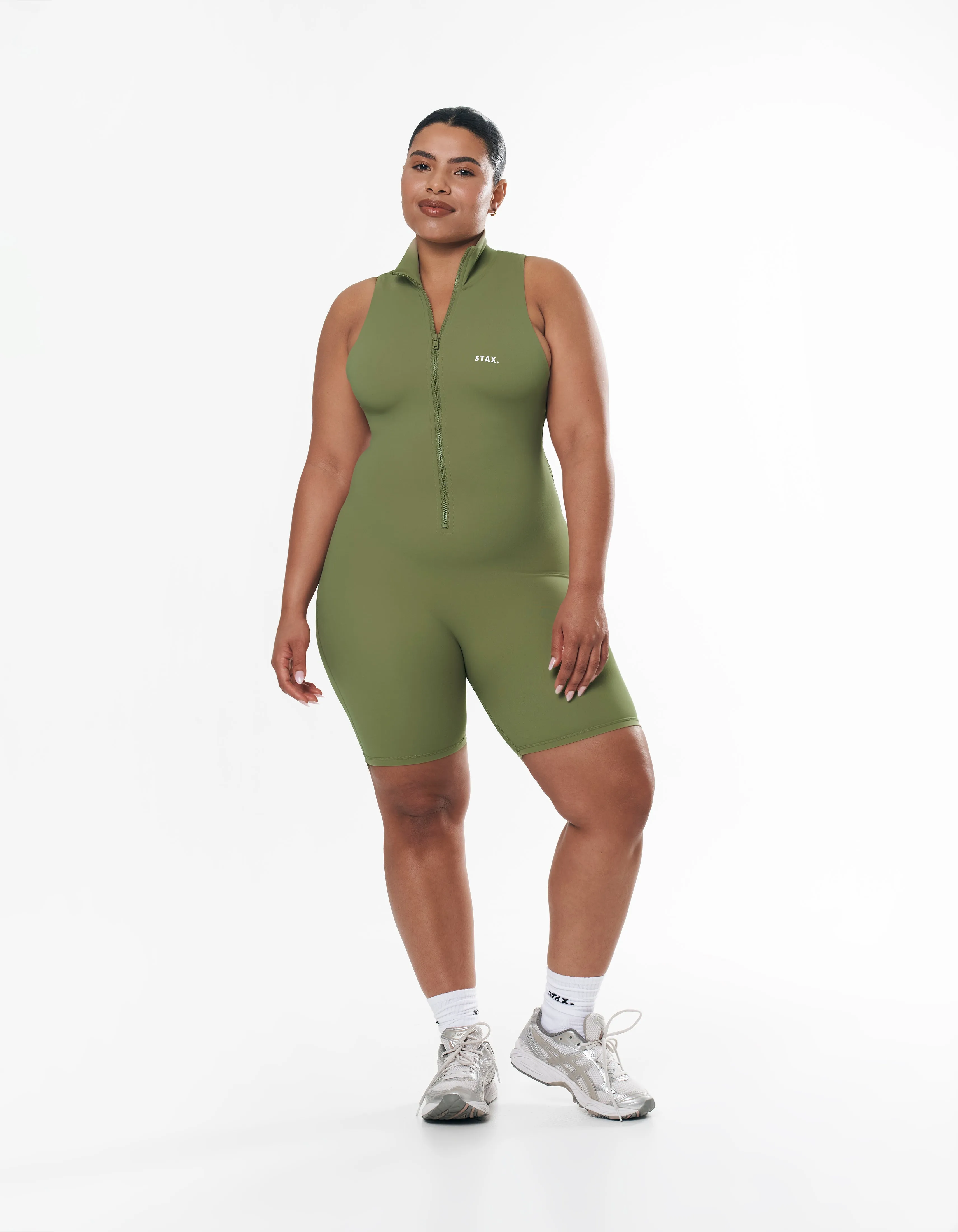 Short Leg Bodysuit NANDEX ™ - Khaki