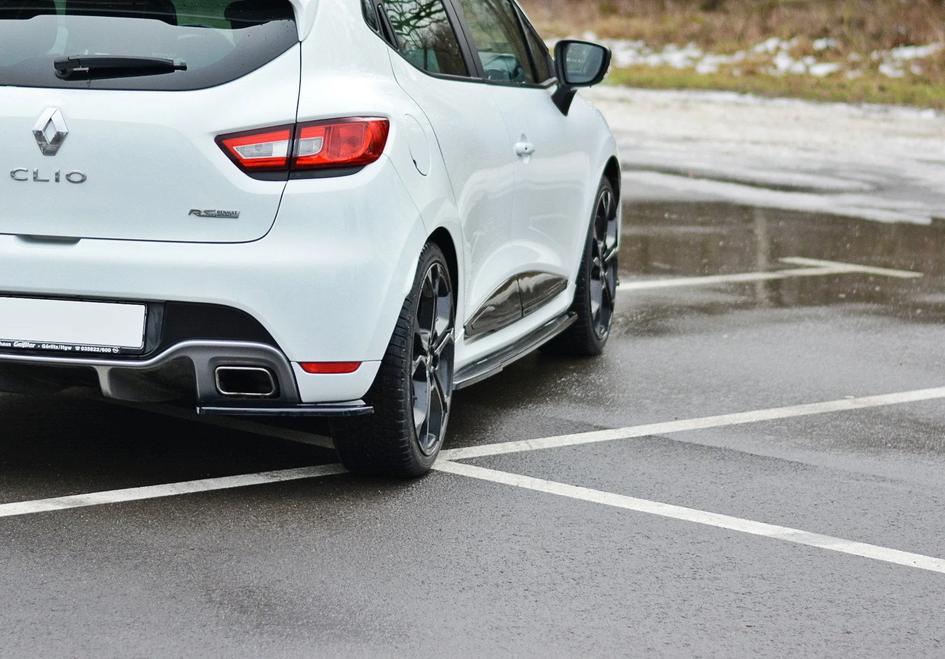 SIDE SKIRTS DIFFUSERS RENAULT CLIO MK4 RS
