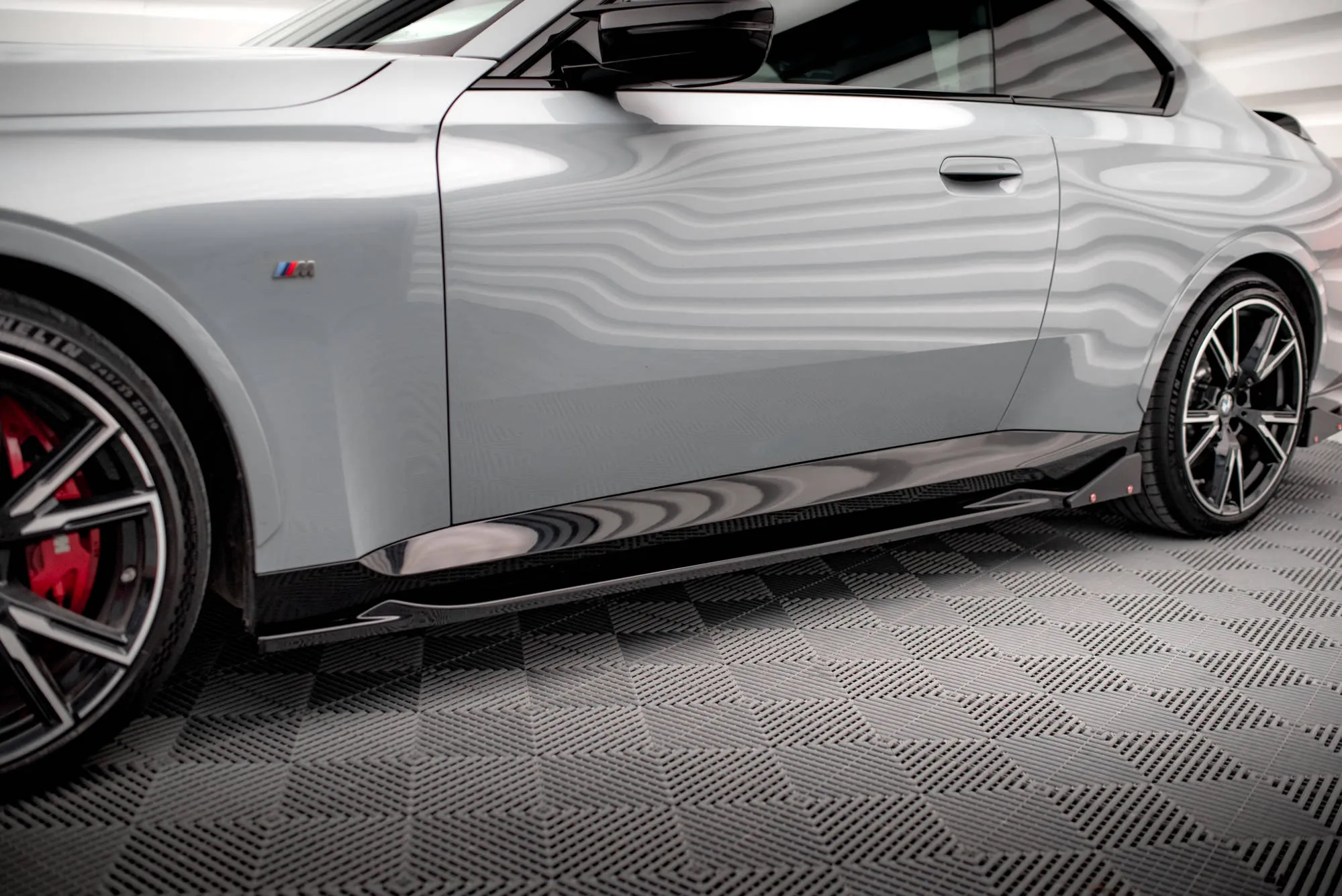 Side Skirts Diffusers V.2   Flaps BMW 2 Coupe M-Pack / M240i G42