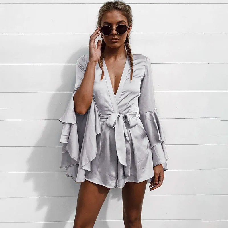 Silky Sunday Playsuit