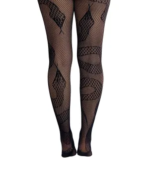 Snake Net Tights