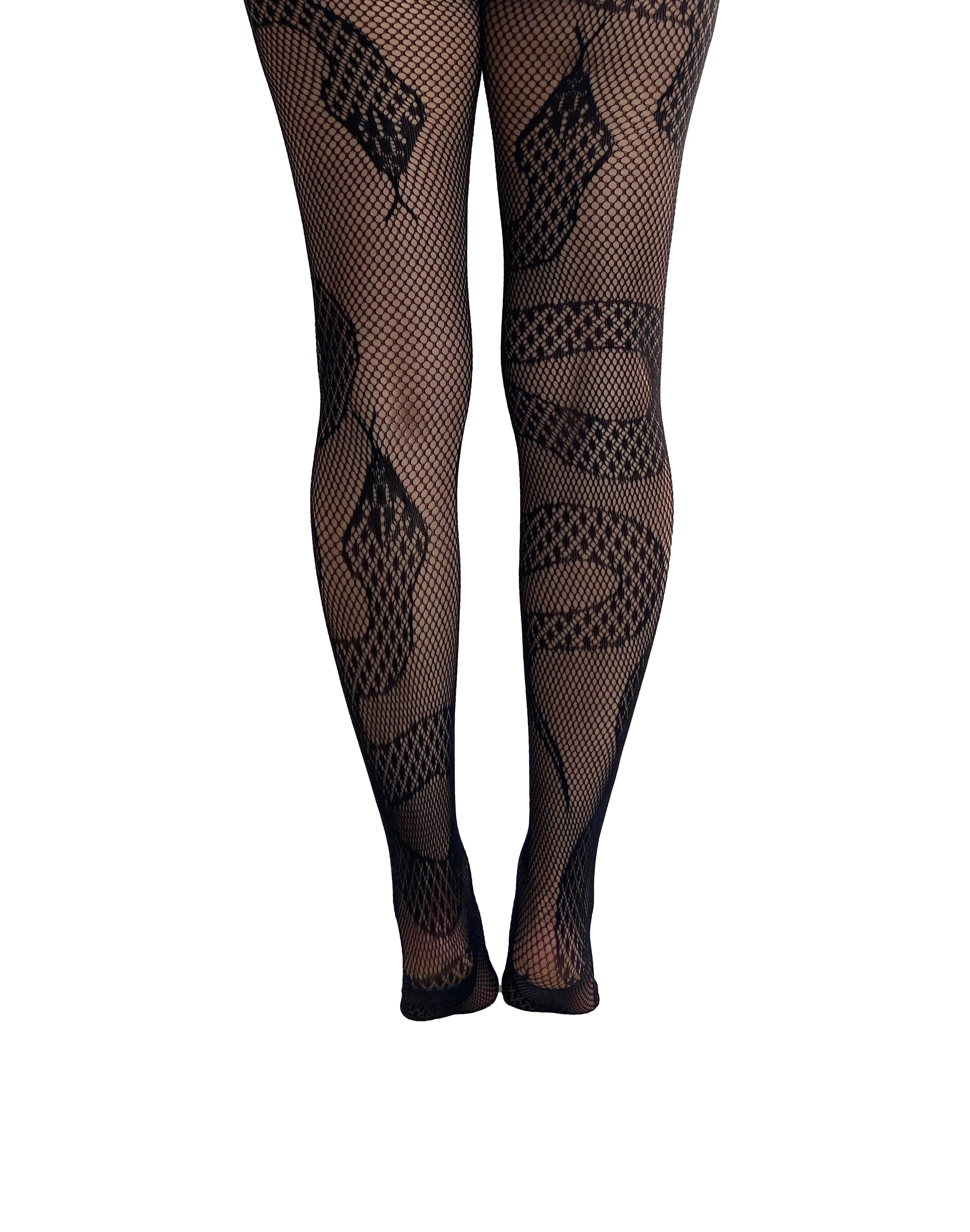 Snake Net Tights