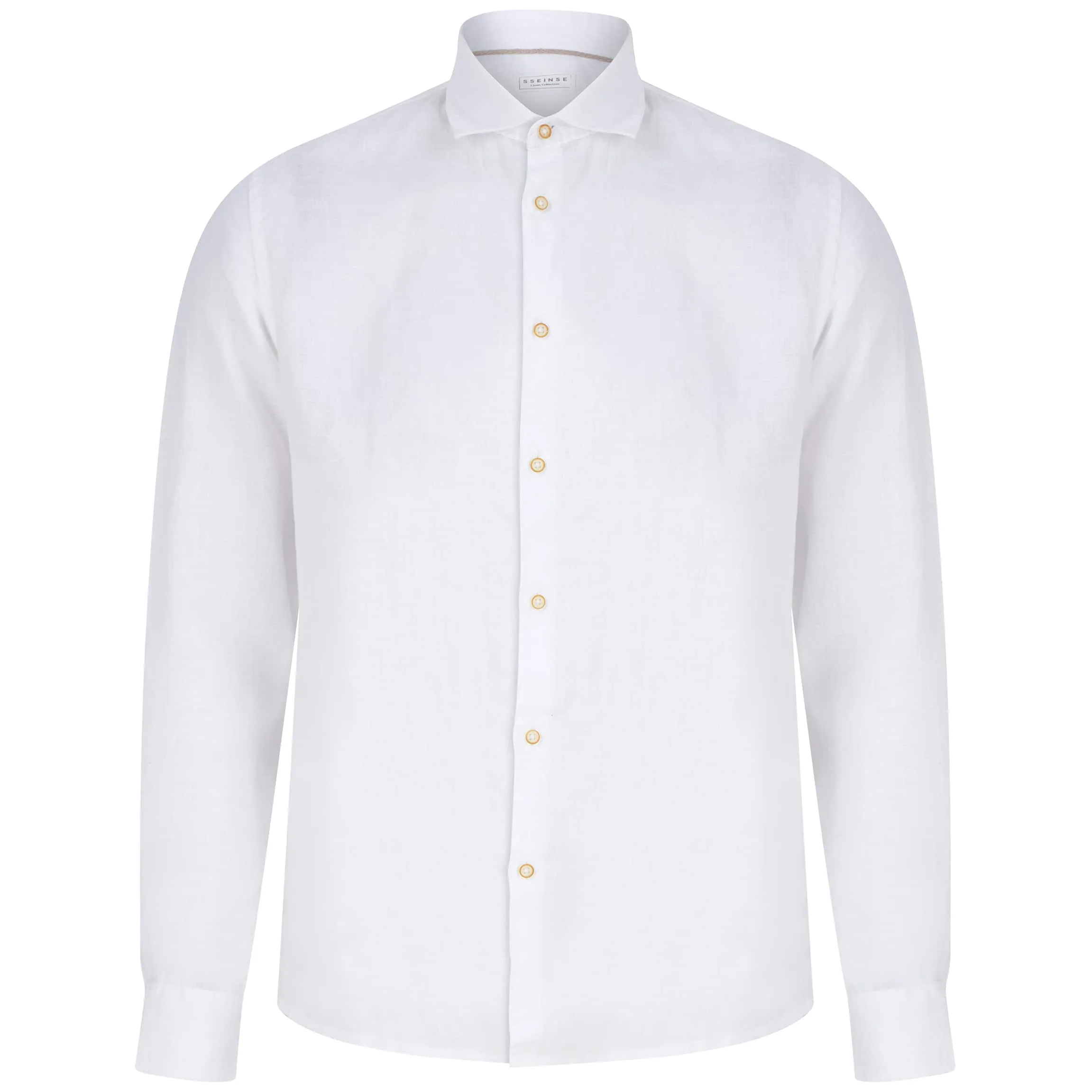 SSEINSE CAMICIA LONG SLEEVE LINEN SHIRT