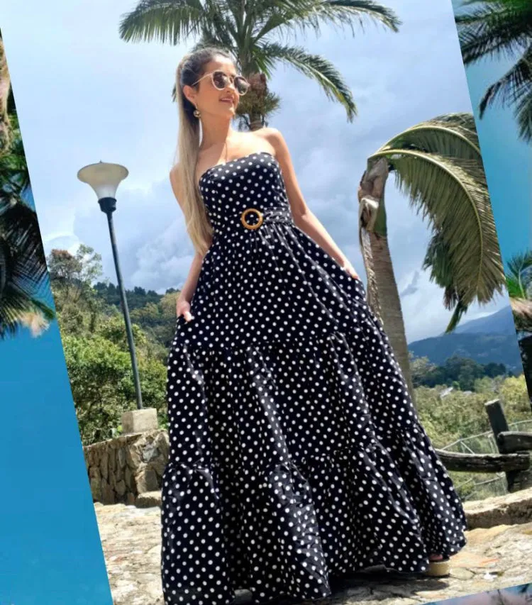 Staples Long Dress
