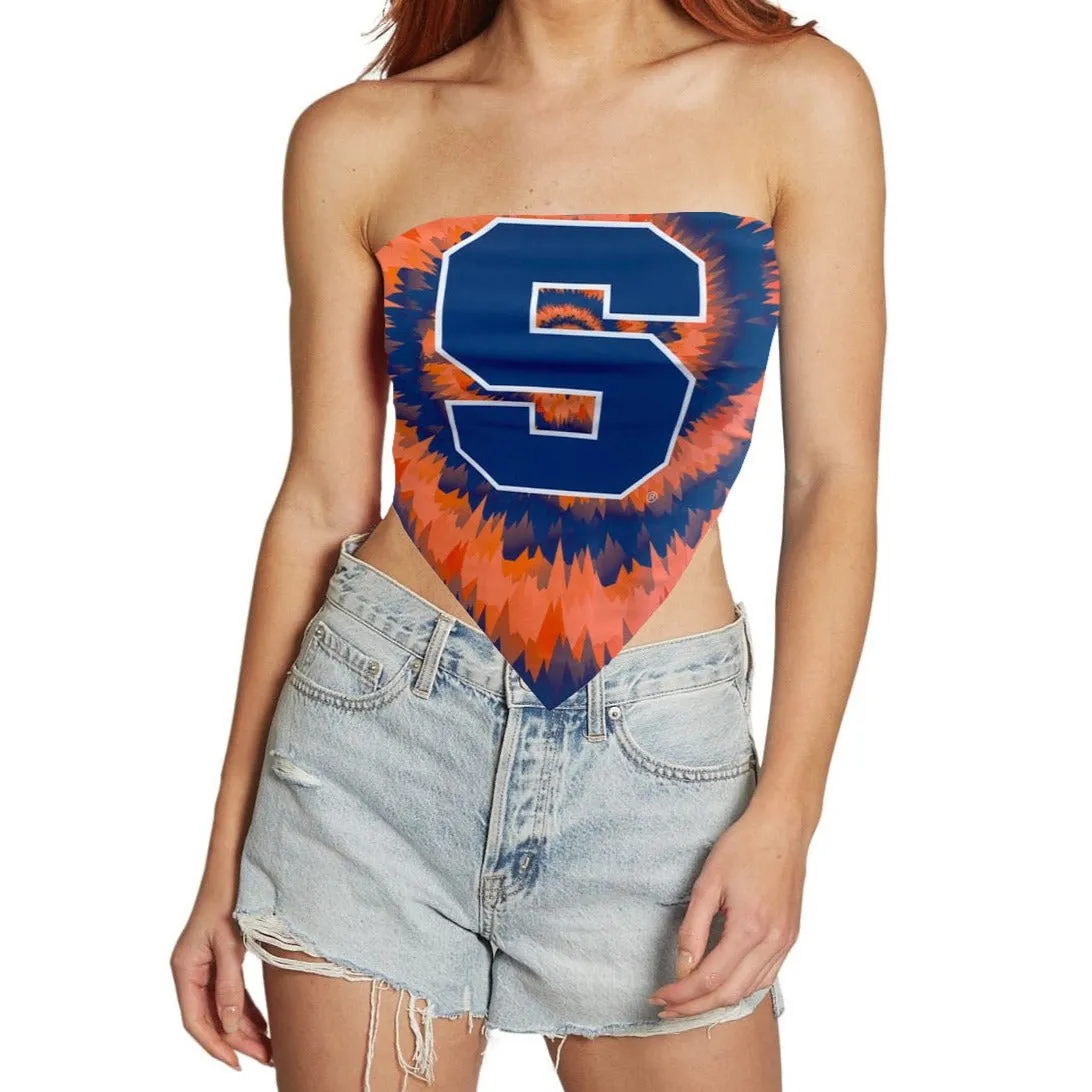 Syracuse Tie Dye Bandana Top