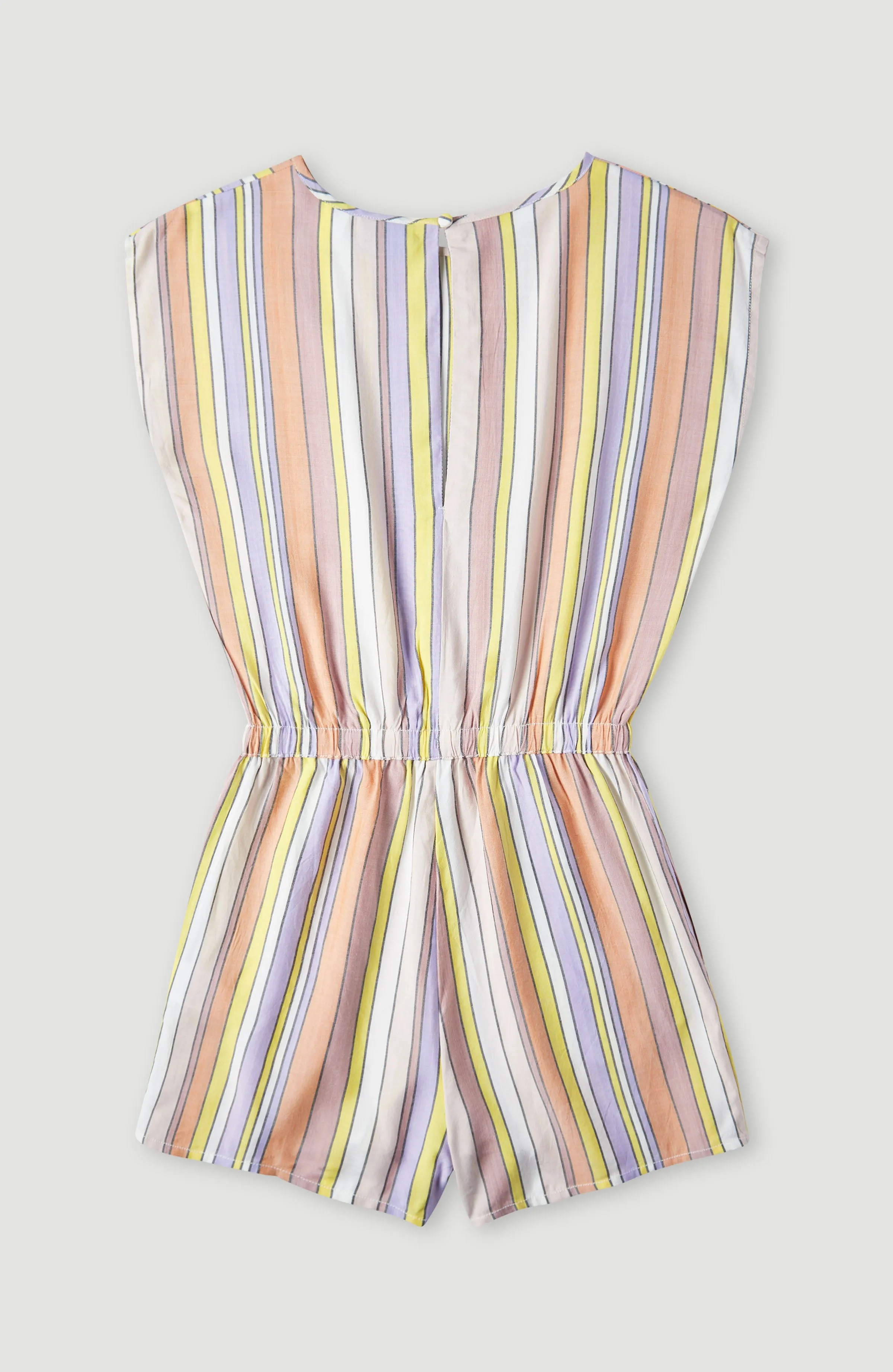 Talia Playsuit | Multi Stripe