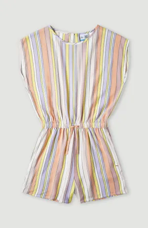Talia Playsuit | Multi Stripe
