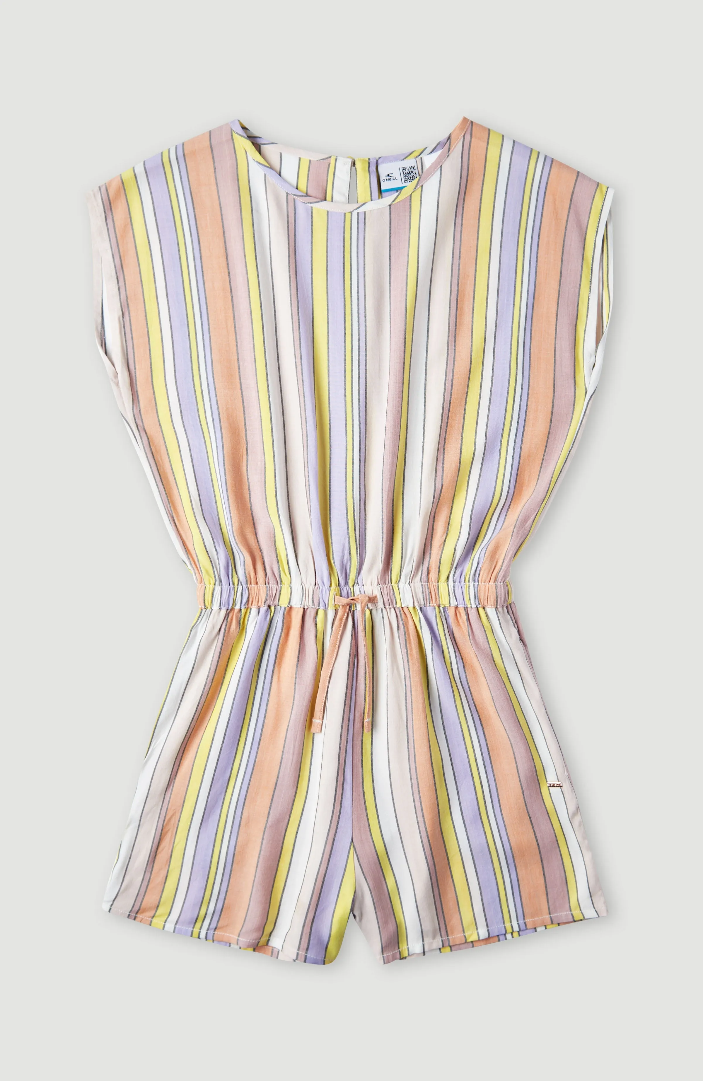 Talia Playsuit | Multi Stripe
