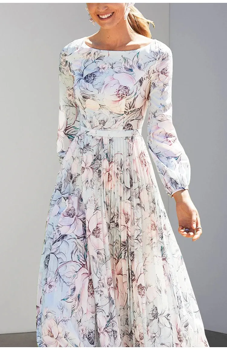 Tessa  Floral Print Dress