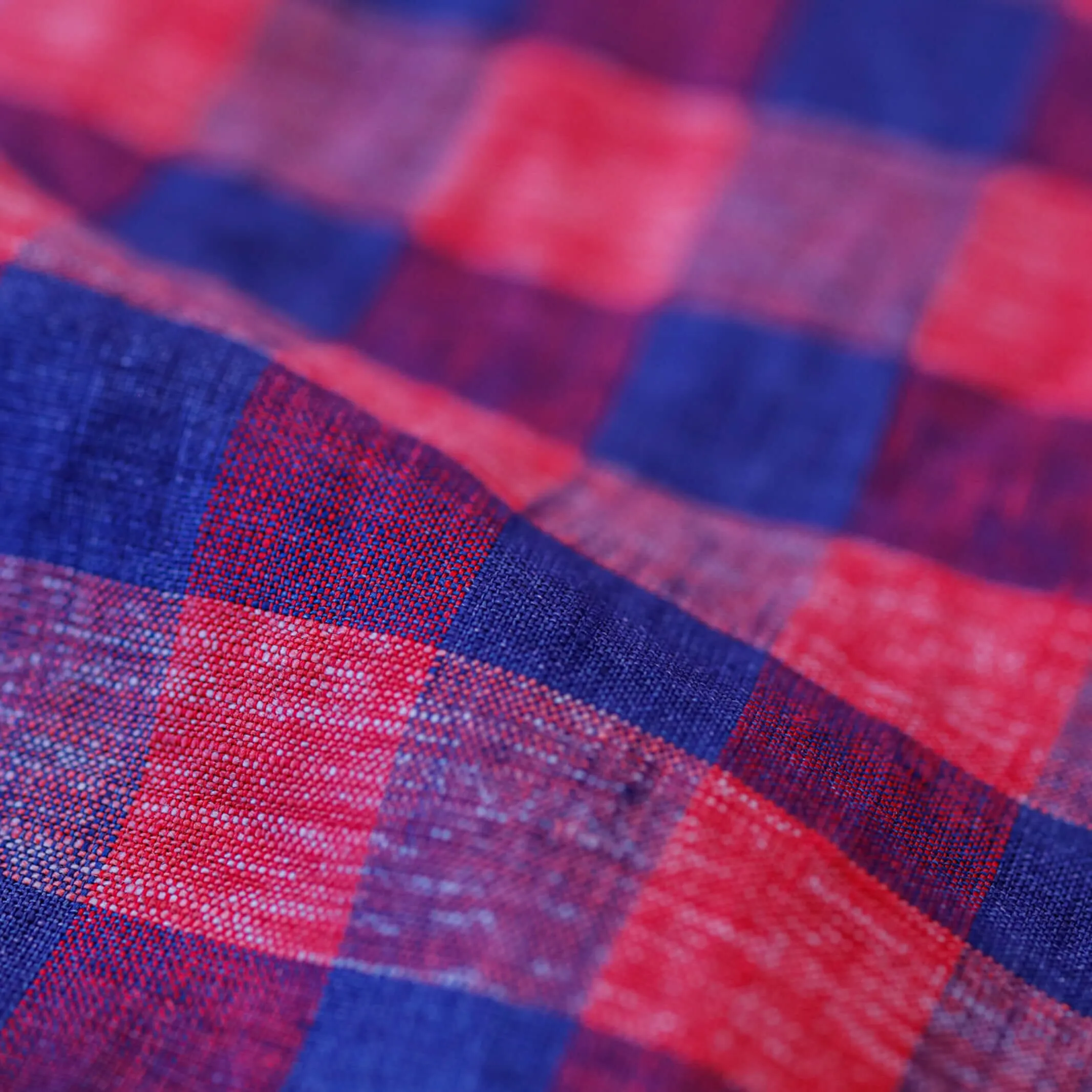 The Albini Frazier Linen Gingham Custom Shirt