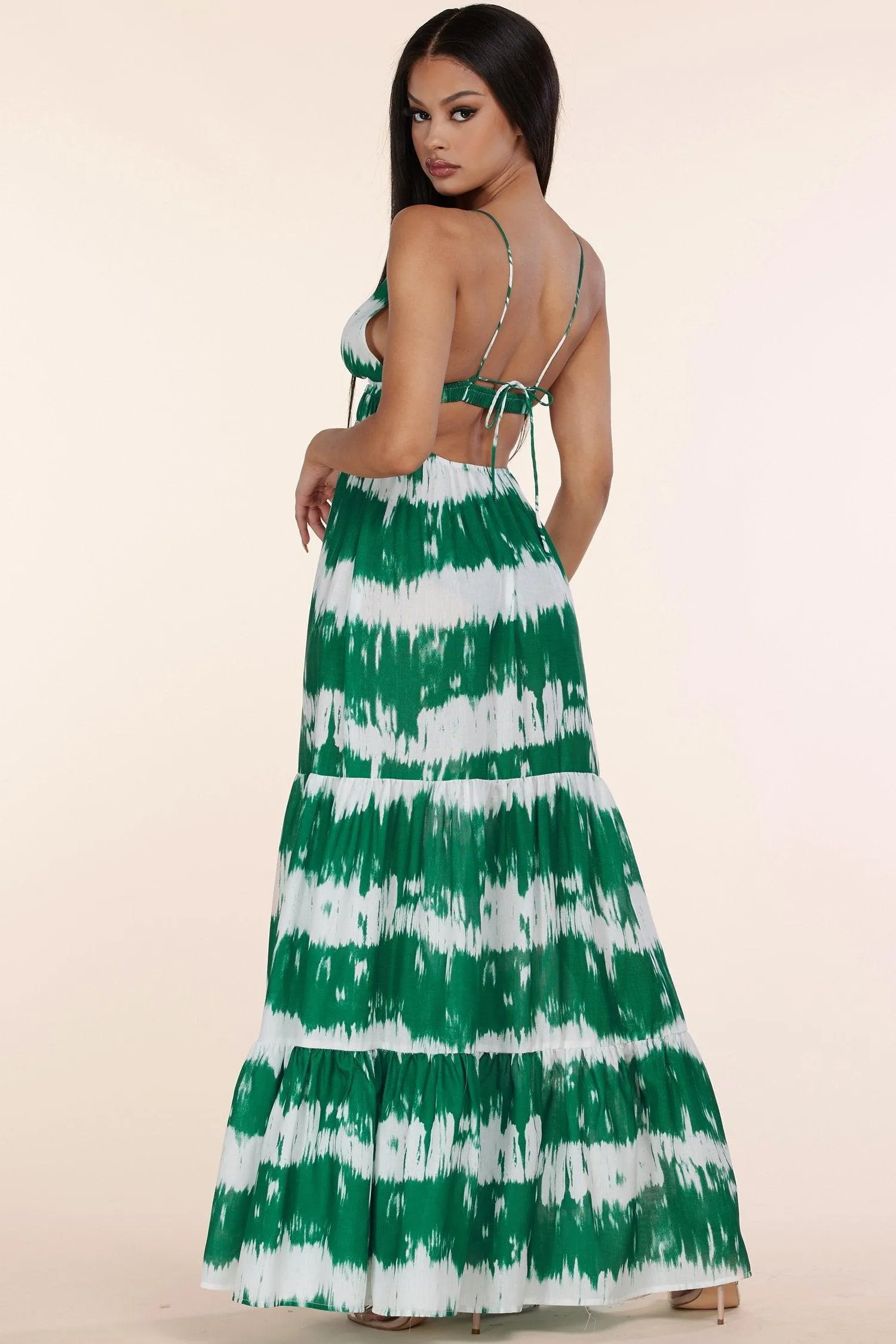 TIERED MAXI DRESS