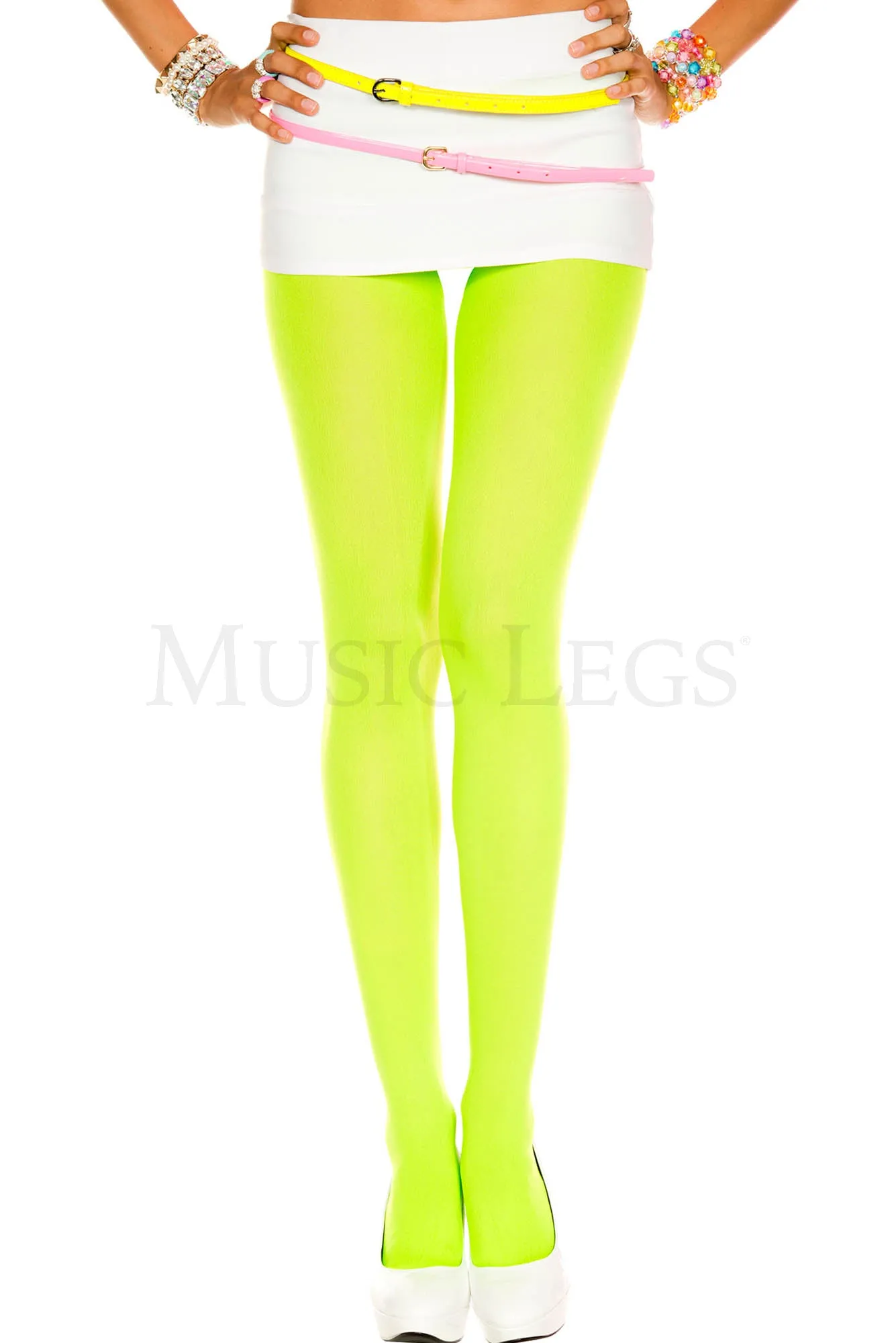Tights Opaque Coloured Regular Size Pantyhose Fancy Dress