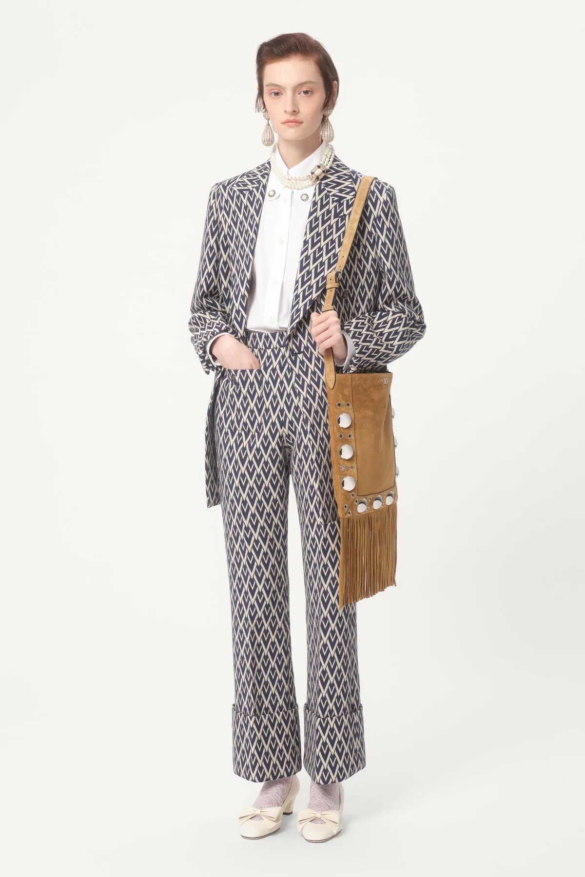 VALENTINO | POPELINE LONG SLEEVE SHIRT