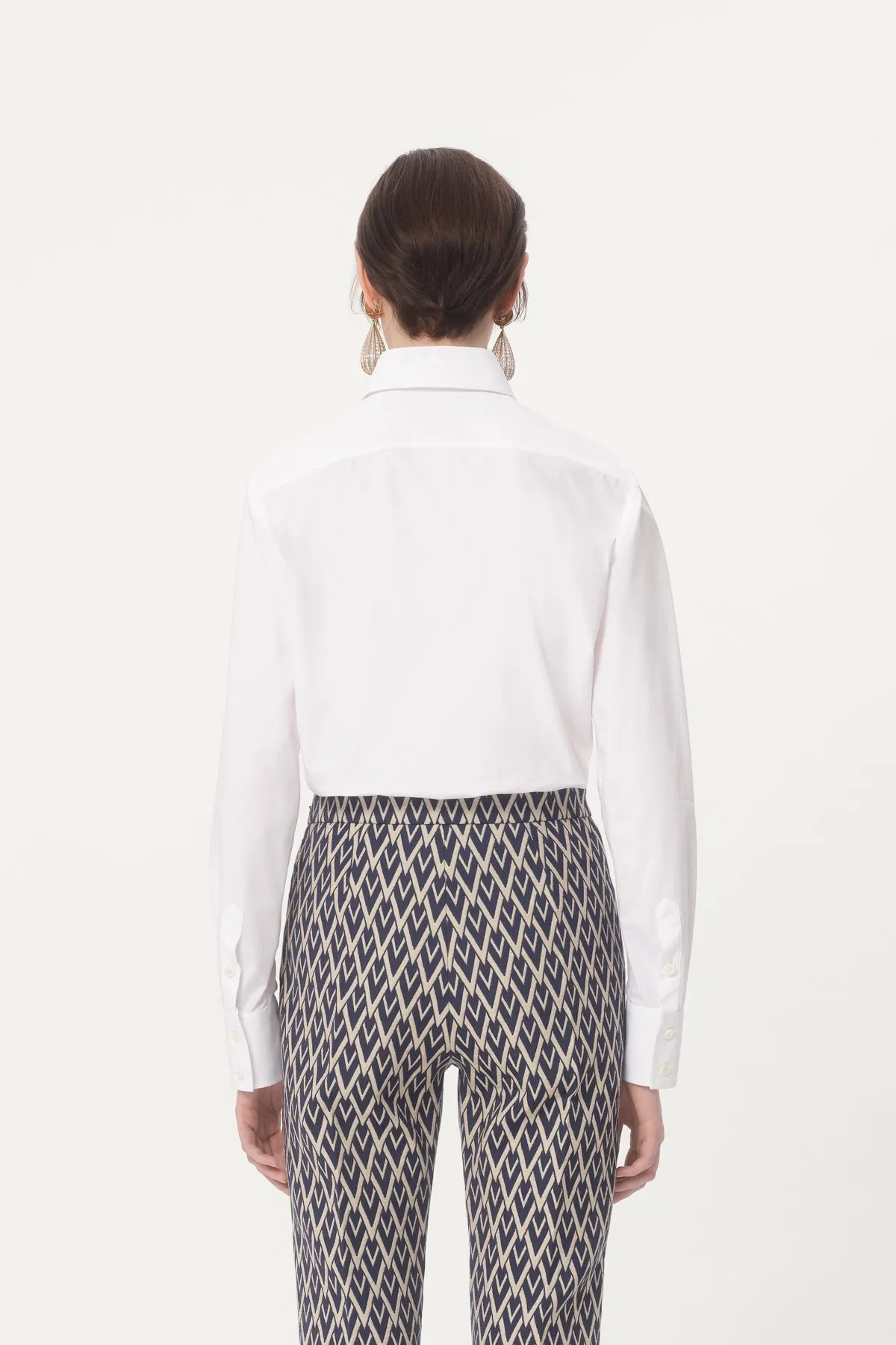 VALENTINO | POPELINE LONG SLEEVE SHIRT