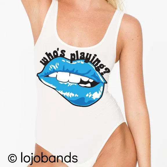 Who's Playing? Lips Bodysuit