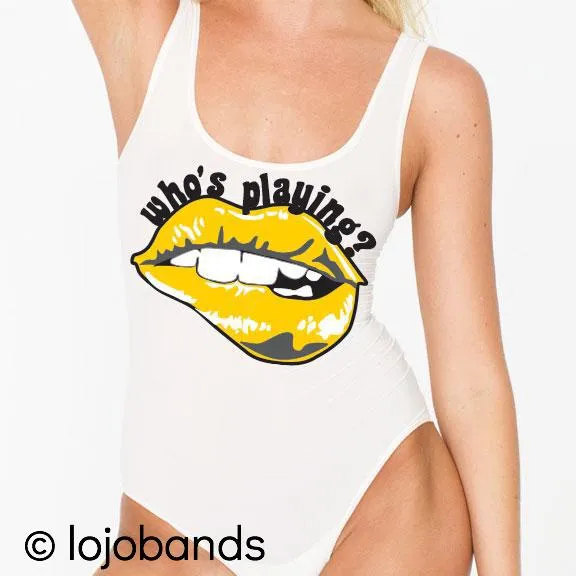 Who's Playing? Lips Bodysuit