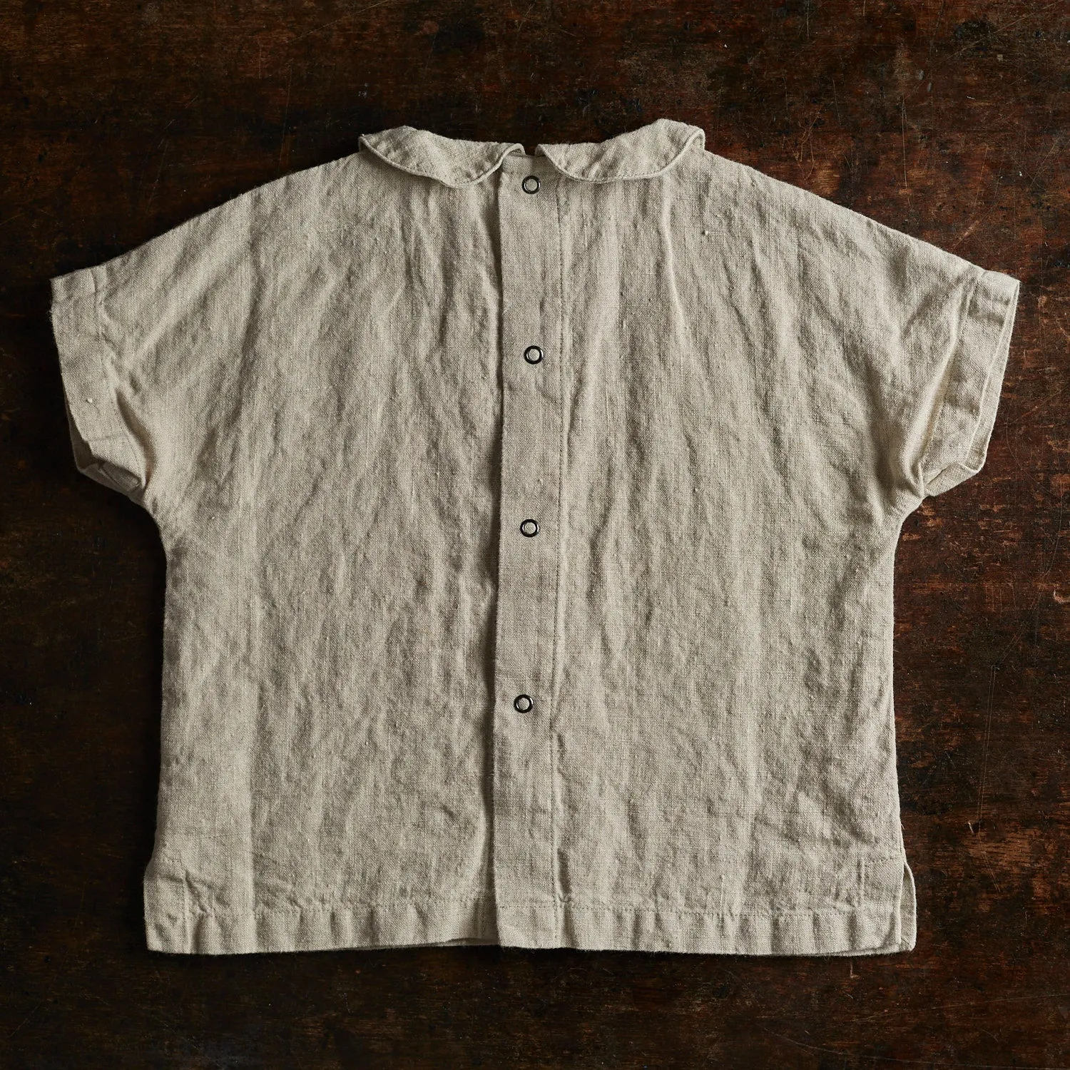 Willow Blouse - Linen - Natural