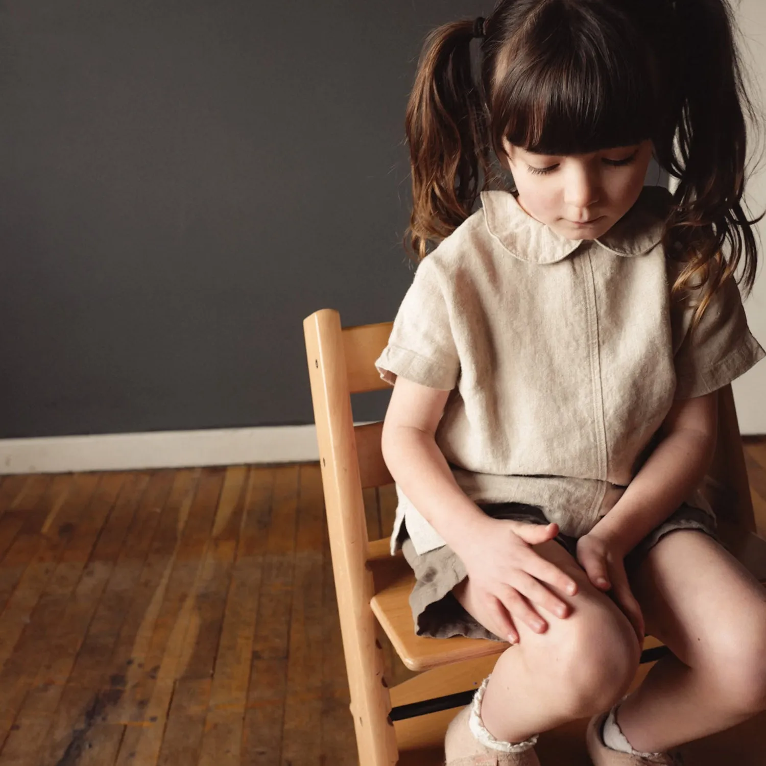 Willow Blouse - Linen - Natural