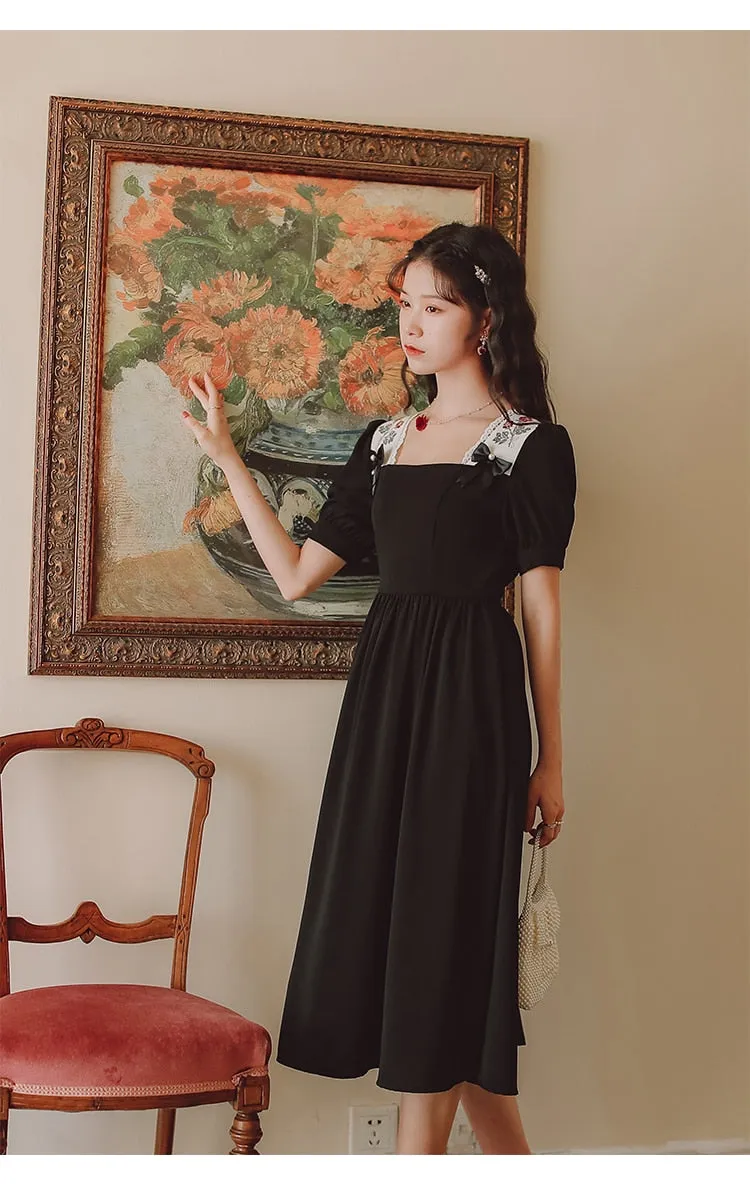 Women Dress Sweet Vintage Fairy Dresses