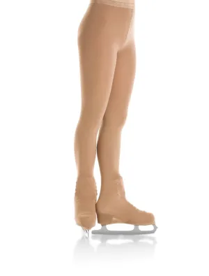 Women's Bamboo Boot Cover Figure Skating Tights