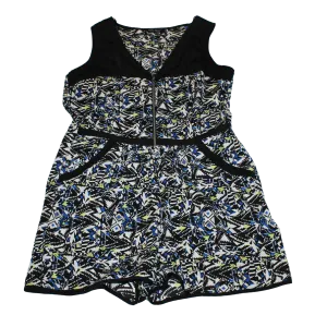 Zip Up Multi Playsuit